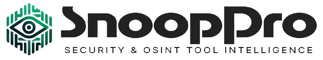 SnoopPro Logo - Security and OSINT Tool Intelligence